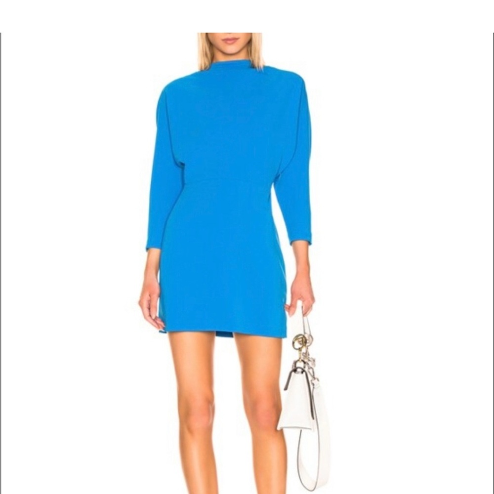 A.L.C. Vibrant Blue Cowl Neck Top